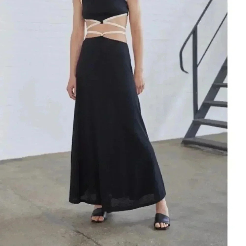 NWT Bec & Bridge Lauryn Knit Maxi Skirt size US2